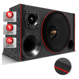 Caixa Som Trio Magnum 550w Woofer 12 Pol Extreme Dutada Led