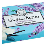  Kit Sabonete Lavanda E Vanilla 3x100g Giorno Bagno