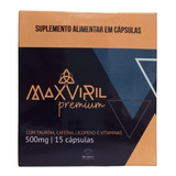 Suplemento Em Cápsula Biessence  Maxviril Maxviril Premium Suplemento Alimentar Maxviril Premium Em Blíster De 500g 15 Un