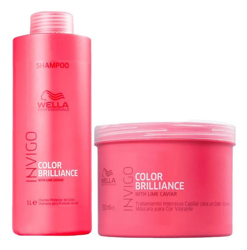 Kit Nutri Brilliance Shampoo 1l + Máscara 500ml