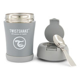 Termo Insulado Para Alimentos Twistshake 350ml Gris