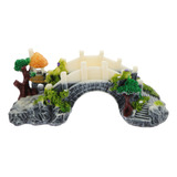 Escritorio Reptile Decor Fish Tank Bridge