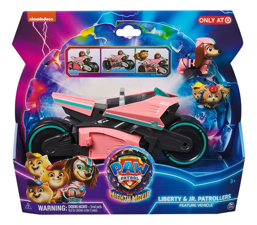 Juguete Vehículo Liberty & Jr Patrollers Paw Patrol Movie