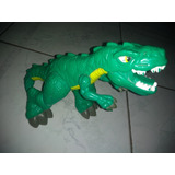 Imaginext Jurassic Wold T-rex Research Lab Verde Dinosaurio