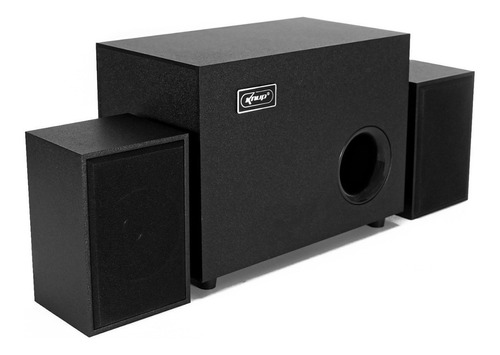 Home Theater Subwoofer 2.1 Caixa De Som P2 Para Tv Notebook