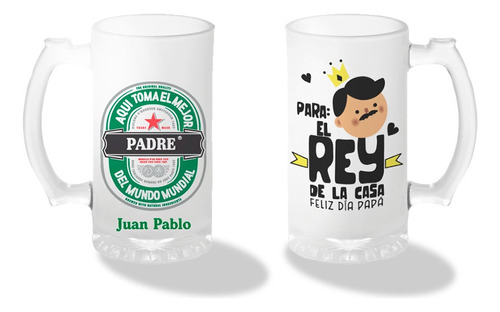 Mug Cervecero Personalizado Detalle Regalo Celebración