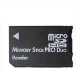 Adaptador Memoria Micro Sd A Memory Stick Pro Duo Psp Sony