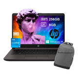 Laptop Hp 240 G9 Core I5-1235u 256gb Ssd 8gb Ram W11h + Kit