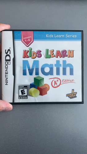 Kids Learn Math Nintendo Ds Videojuego