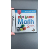 Kids Learn Math Nintendo Ds Videojuego