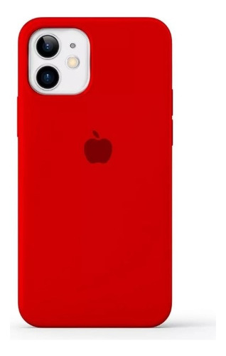 Estuche Silicone + Vidrio Protector Para iPhone