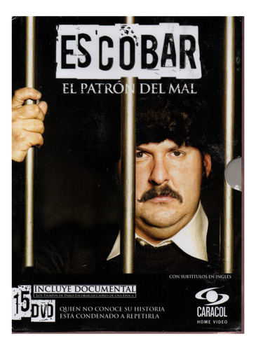 Dvdx15 Pablo Escobar El Patron Del Mal Serie Completa-nuevo