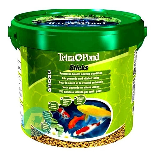 Tetra Pond 1200g Alimento Peces Agua Fría Estanques Carpas