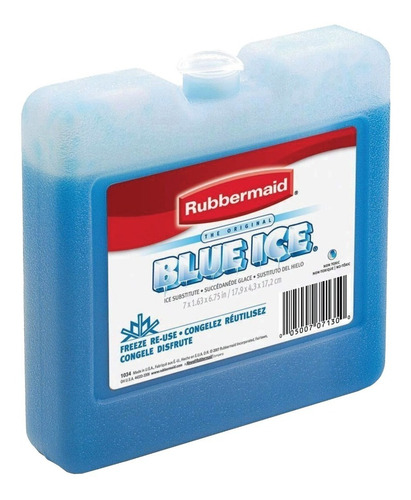 Rubbermaid® Sustituto De Hielo Reutilizable, Blue Ice.