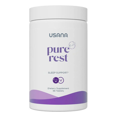 Usana Pure Rest Melatonina 56 Tabletas Veganas Sin Azúcar Sueño Reparador | Meses sin interés