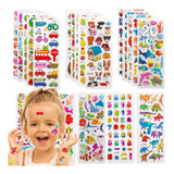 Pegatinas Para Niños 3d Puffy Kid Stickers 20 Hojas F
