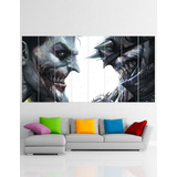 Cuadro Poliptico Joker Y Batman Who Laughs Dc Xxl 192x100cm