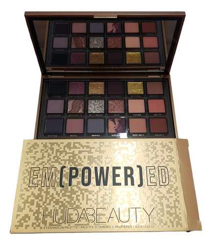 Huda Beauty Empowered Paleta Sombras Original No Brasil Novo