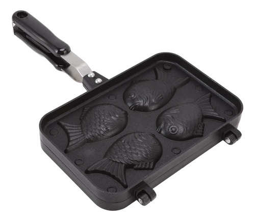 Taiyaki - Molde Para Hacer Pasteles Con Forma De Pez, 4 Taz.