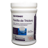 Pastilla Tricloro Gel Kleen Piscina Antibacterial 5 Pz 200g