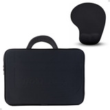 Kit Capa Notebook Com Alça De Mão E Mouse Pad Pronta Entrega