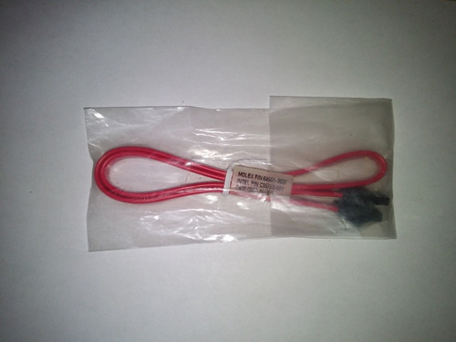 Intel C95763-001 Molex Cable Sata Serial Ata Rojo 68561-0037