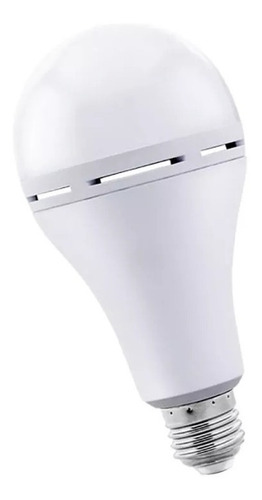 Lampara Led Autonoma Emergencia 9w Pack X 5u Litio Interelec Color Blanco