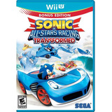 Wii U - Sonic All Star Racing - Juego Físico Original U