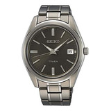 Reloj Seiko Hombre Sur375 P1 Cristal Zafiro Titanium Color De La Malla Titanio Color Del Bisel Plateado Color Del Fondo Gris