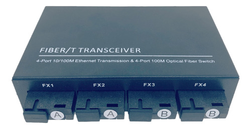 Convertidor Óptico De Conmutador De Fibra Ethernet Poe Inver
