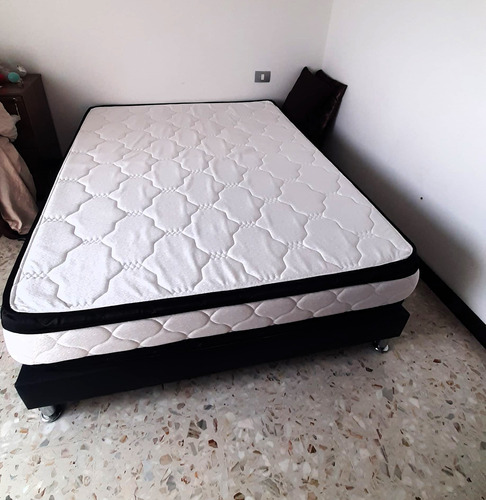 Base Cama Con Colchon Como Nuevo