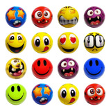 10 Pelotas Blandas Emoji Soft Estimulación Antistress Foam