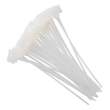 100pcs 3x100mm Nylon Self-locking Label Tie Cable Loop