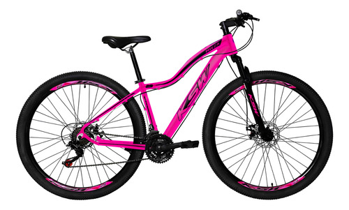 Bicicleta Aro 29  Feminina Ksw Alumínio 24v Freio A Disco 