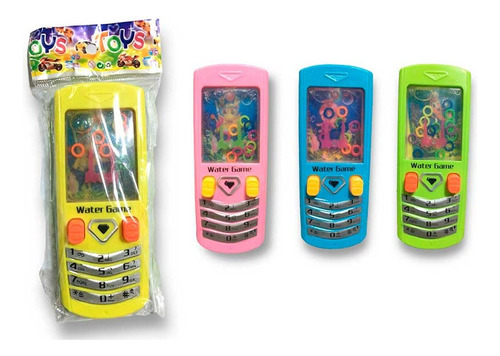 Juego Con Agua Para Embocar Aros Celular Juguete Souvenir