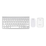 Pack Teclado Y Mouse Levo + Audífonos Lhotse Rm12 Blanco