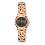 Reloj Swatch Mujer Irony Lady Ysg145a Alacarla Talle A Color De La Malla Rose Color Del Bisel Rose Color Del Fondo Azul