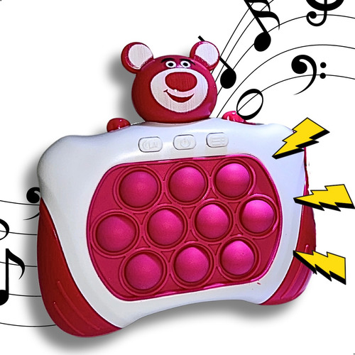 Pop-it Mini Gamer Jogo Memoria Anti Stress Eletrônico Musica