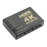 Switch Hdmi 5x1 Splitter Video 4k 2160p 60hz Control Remoto