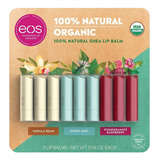 Eos Organic Lip Balm Care Collection, Paquete De 9