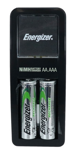 Cargador Energizer Ch2pc2 Aa Y Aaa Mini 2pilas 09800321