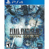 Final Fantasy 15 Xv Royal Edition Ps4 Midia Fisica Nov Ptbr