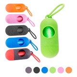 Contenedor Porta Bolsas Sanitarias Perros 9cm Varios Colores