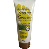 Creme Hidratante Sebo De Carneiro Para Pés Mãos Argan 190g