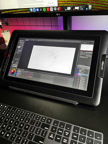 Xp-pen 15.6 Artist Pro Tableta Gráfica, Todo Incluido!