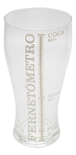 Vaso Fernetometro 1l Con Medidor De Volumen