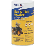 Zodiac Flea  Tick Powder For Dogs, Puppies, Cats  Kittens