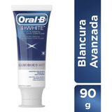 Pasta Dental Oral-b 3d White Glamorous White 90 G