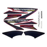 Kit Faixa Adesivo Tornado Xr 250 Vermelha 2008 Mod Original