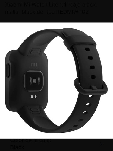 Xiaomi Mi Watch Lite 1.4  Caja Black, Malla  Black De  Tpu R